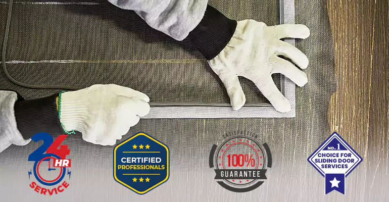 Commercial Mesh Door Repair in Belle Glade