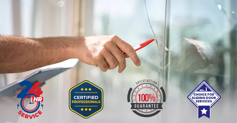 Sliding Glass Door Track Repair in Belle Glade