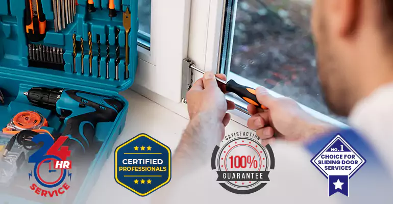 Sliding Patio Door Squeaks Repair Near Me in Belle Glade
